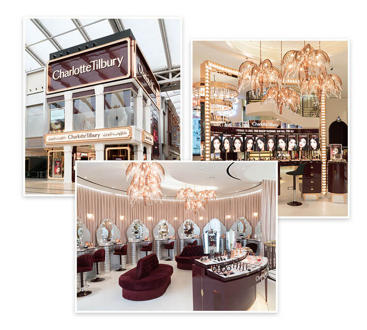 Middle East Flagship Stores Charlotte Tilbury
