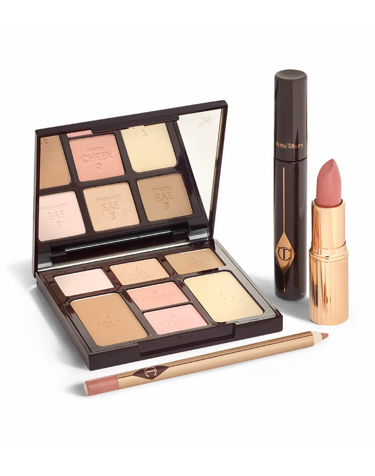 The Complete Natural Glowing Look Makeup Kits Charlotte Tilbury