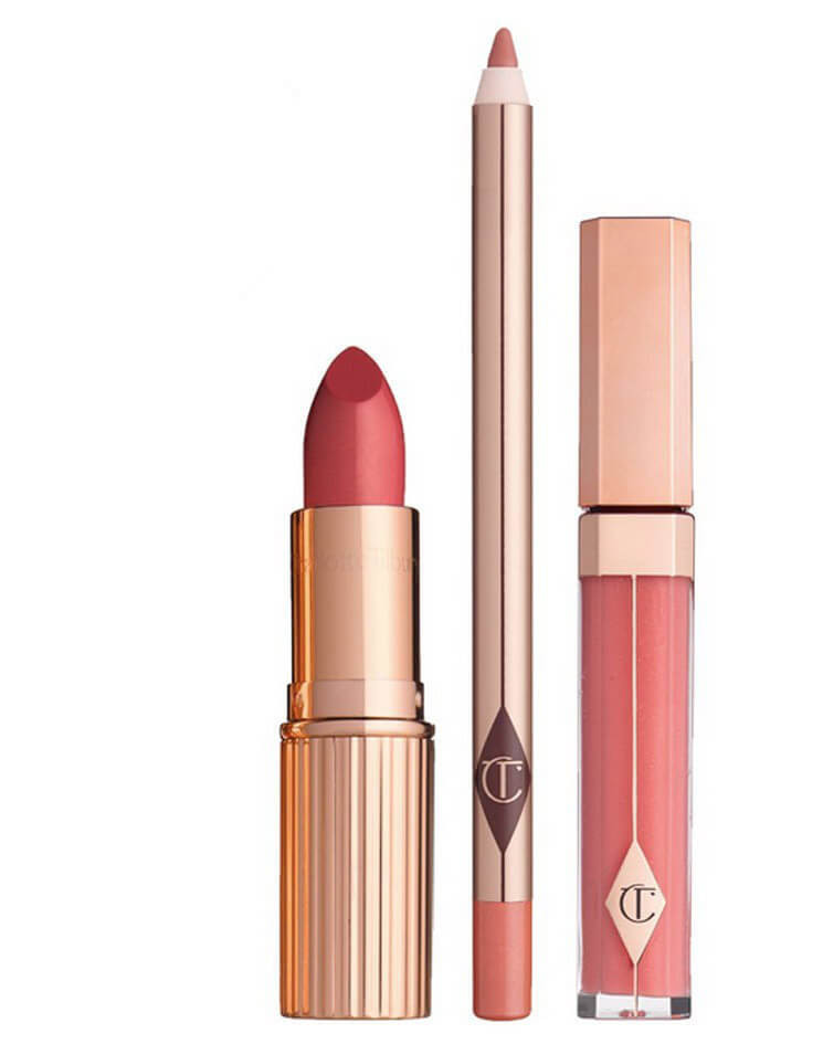 The Ingénue Lip Kit Pink Lip Kits Gift Set Charlotte Tilbury